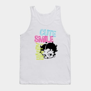 Betty Boop - Cute Smile happy Tank Top